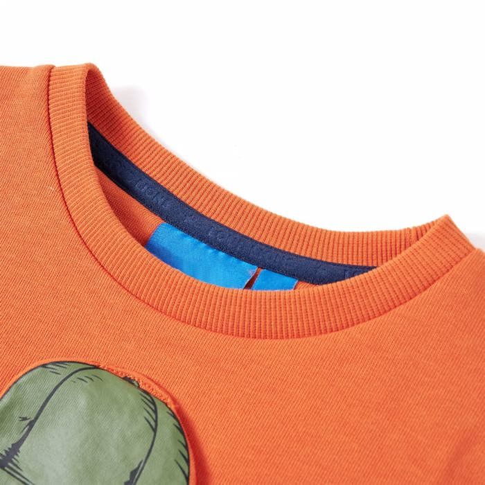 Dark Orange Sweatshirt for Children 92/104/116/128/140