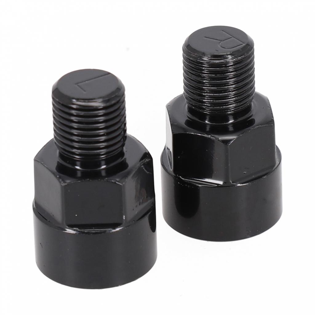 Bike-Pedal Adapter-Fits 9/16 Inch Pedals & 1/2 Inch Cranks Convert Bicycle-Parts