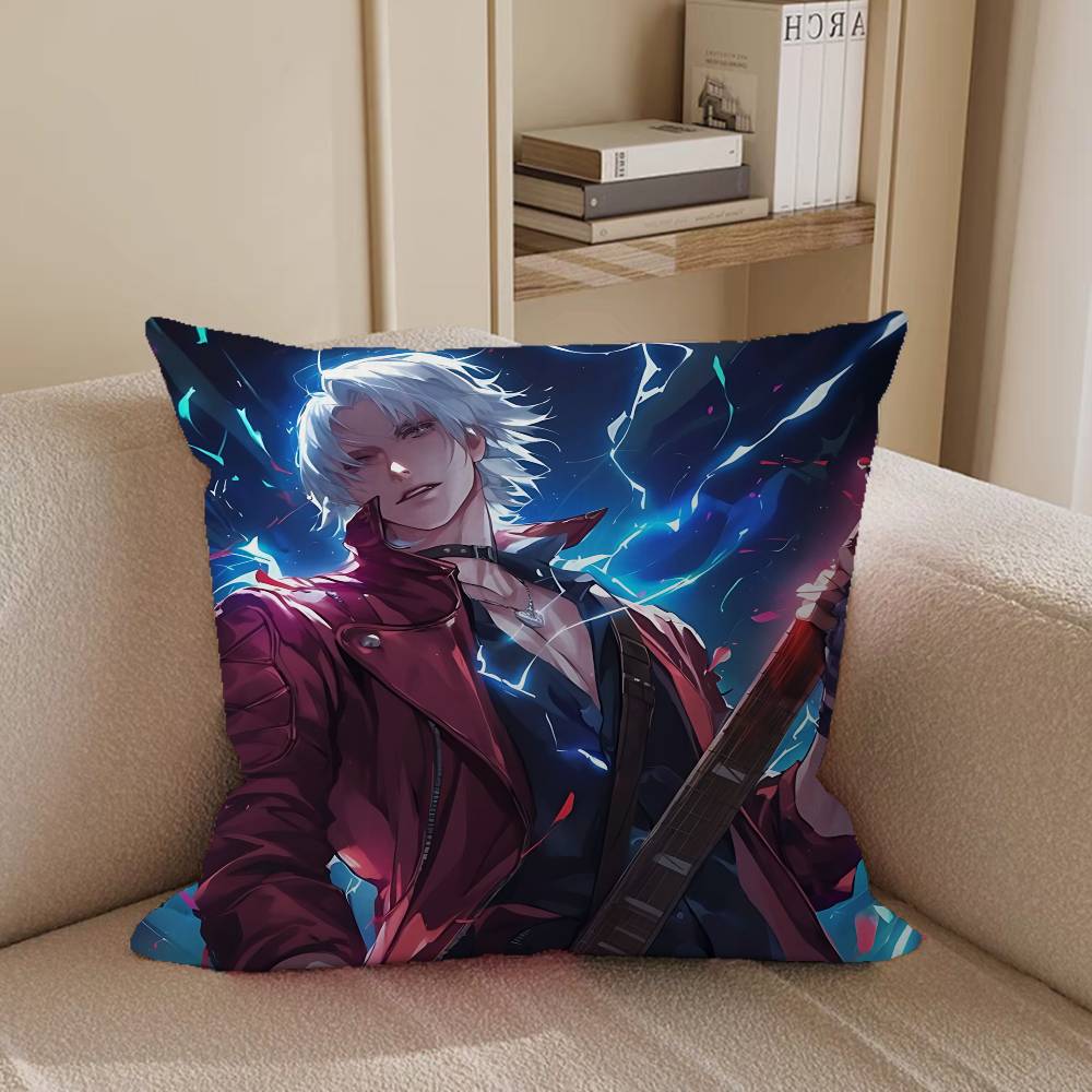 D-Devil May CryS Cushion Cover Decorative Pillow Sofa Home Decor Case Pillow Cases