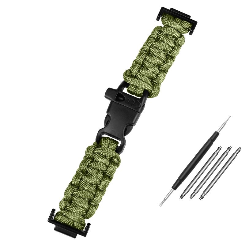 

Замінник для Casio G-SHOCK GA100/110/120/ DW 5600 GW-M5610 Полотняний ремінець для годинника Outdoor Паракордовий Модифікований Нейлоновий Чоловічий Ремінець для Годинника 16mm