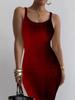 2026 European & American Women's Sleeveless Fitted Long Dress