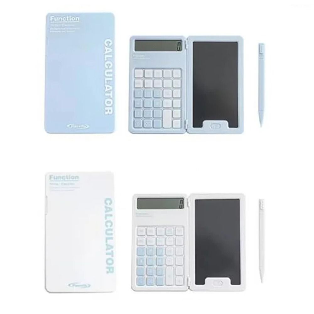 Cute Foldable Calculator Portable Student Calculator Mini Finance Calculator  Financial Accounting