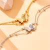 Fashion Jewelry Butterfly Heart Star Chain Pendant Bracelet for Women