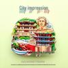 National City Landmark Acrylic Fridge Magnet - Scenic Souvenir