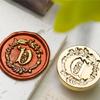 Metall Wachssiegel Stempel Briefserie Siegelwachs Stempel für Umschläge Karten Brief