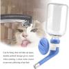 Pet Water Dispenser Bottle Hamster Cage Hanging Feeder Stainless Steel Water Head for Dog Cat Rabbit Bottle Water Feeding Suit