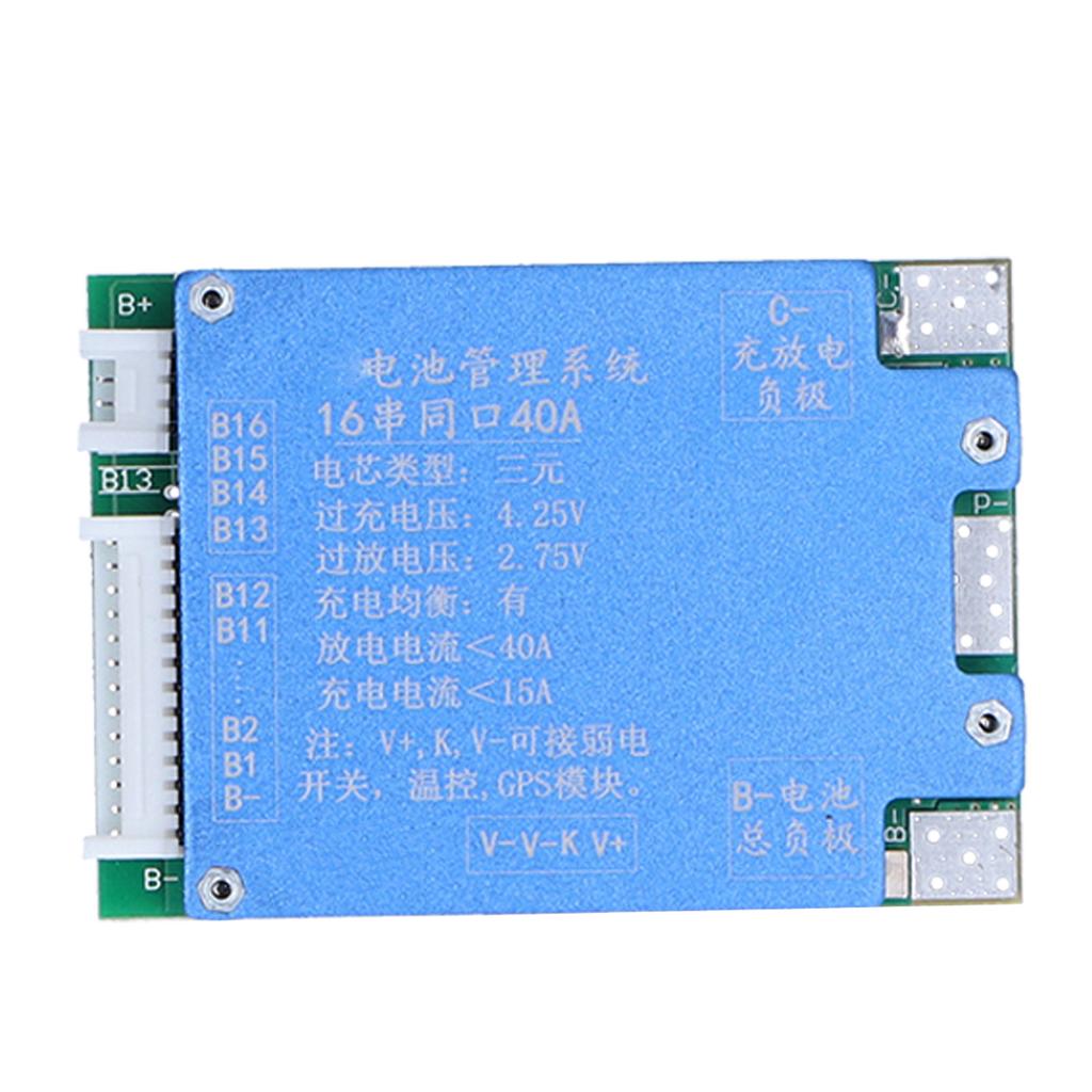 Płytka Zabezpieczająca Baterię Wysoce Precyzyjna Bezpieczeństwo Niski Pobór Mocy Dobre Wykonanie Trwała 48V