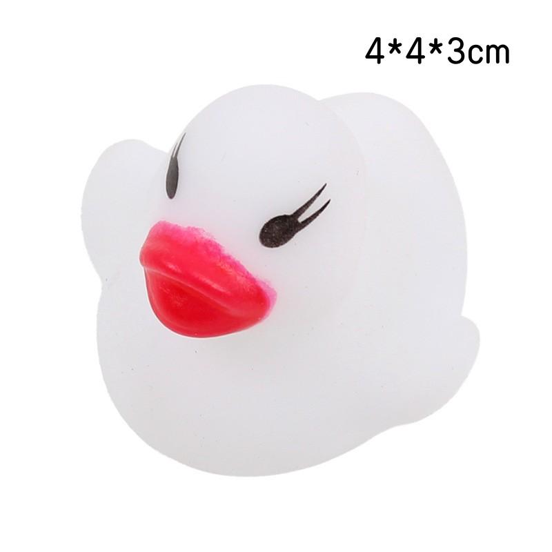 Brief Duck Kids Children interactive toys Cute Mini Squeeze toys Baby Flexible Vinyl Bath Toy Multicolour