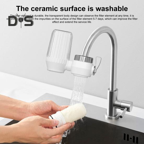 

Фильтр для кухонного крана с двумя отверстиями для воды. Высокоточная фильтрация пищевого качества. Универсальная простая установка. Крепление для фильтра для воды с активированным углем. A