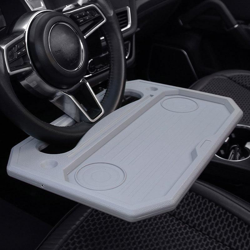 Car Steering Wheel Tray Steering Wheel Desk Multifunctional Car Desk For Laptop Food Travel Portable