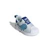adidas Originals SUPERSTAR 360 Mesh Abrasion Resistant Low Top Toddler Shoes White/Blue Infant And Toddler FX4930