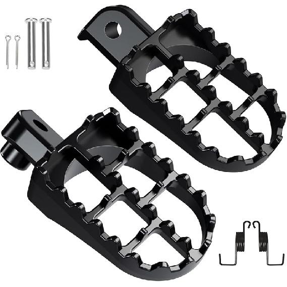 Mini Bike Foot Pegs Assembly Kit Compatible With Coleman Minibike CT200U CT200U-EX BT200X CT200U-EXR CT100U CC100X Axis M200 196Cc 200Cc 97Cc 100Cc