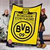 Borussia Dortmund Printed Throw Blanket—soft,warm;versatile Blanket for All Seasons—perfect As &air-conditioning Throw,nap Blanket