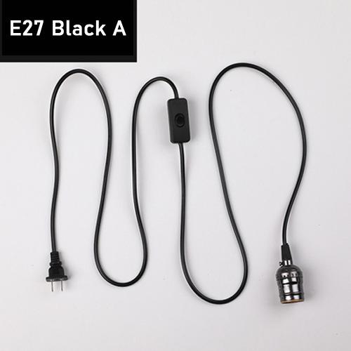 LED Lampenfassung Lampensockel mit Kabel Schalter Stecker DIY Hängekabel Zubehör Einfache Kleine Pendelleuchte E27 Schraublampenfassung