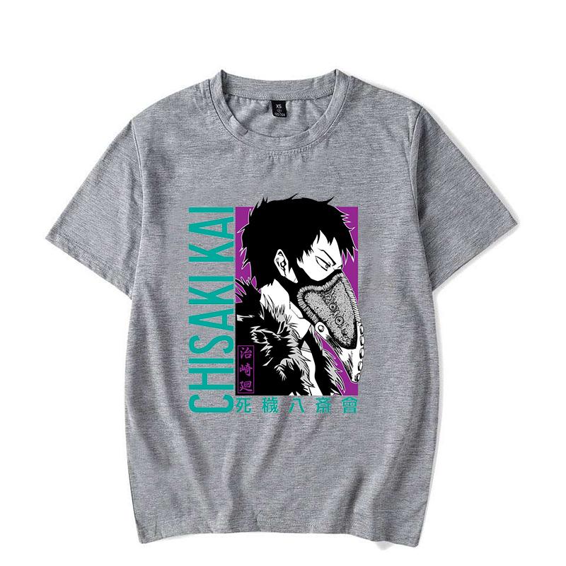 Fashion Anime Chisaki Kai Printed Short Sleeve Anime Chisaki Kai T-Shirt For Women Summer Casual T-Shirts Creative Tops
