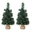 Artificial Xmas Tree 30cm Miniature Xmas Tree Window Sill Desktop Mantel Decoration