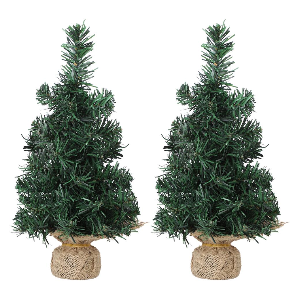 Artificial Xmas Tree 30cm Miniature Xmas Tree Window Sill Desktop Mantel Decoration