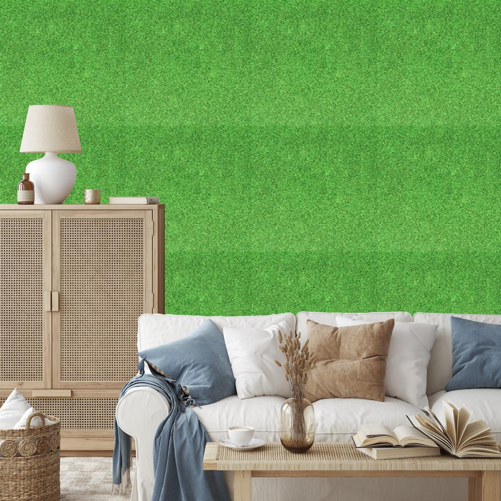 Glitter green wallpaper, green background for living room and bedroom 50x1000