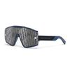 Xtrem Mu One-Piece Board Sunglasses Interchangeable Lenses Men Sunglasses Blue DIORXTRMMUAT-30A8