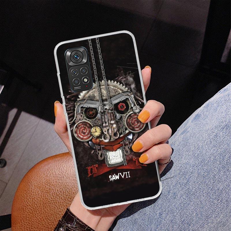 The Jigsaw Killer Horror Phone Case For Xiaomi Redmi Note 15 14 13 12S 12 11 Pro Plus 14S 11S 11E 10 10S 11T 5G Personalized Cov