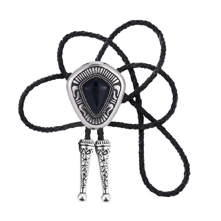 Bolo Tie Necktie Western Cowboy Necktie Necklace Male Costume for Sweater