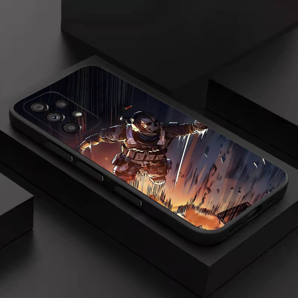 

Ghost C-COD Call Of D-Duty For Samsung S 26,25,24,23,22,30,21,10,9,Ultra,Plus,Lite,FE,4,5G Phone Case Black Soft Case SamsungS30Plus