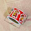300 Sheets/Roll Cartoon Horse Label Decal Red Envelope Decor Stickers Chinese New Year Decorative Stickers DIY Party
