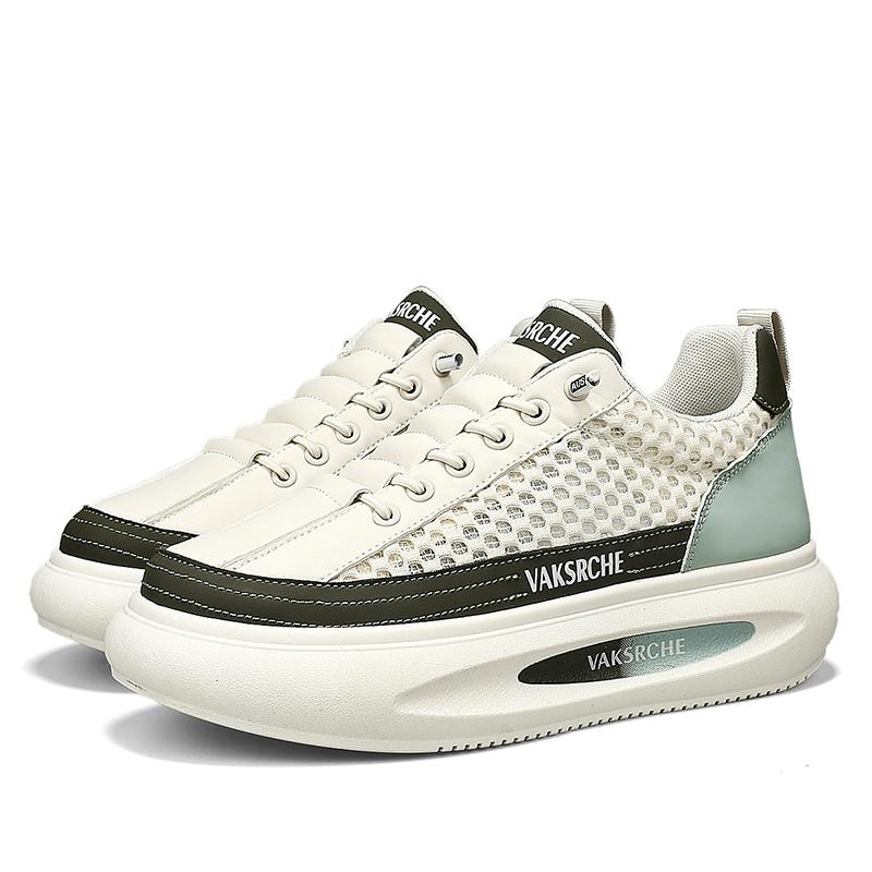 Men's shoes new summer mesh surface breathable sports casual shoes platform board shoes fashion shoes young students