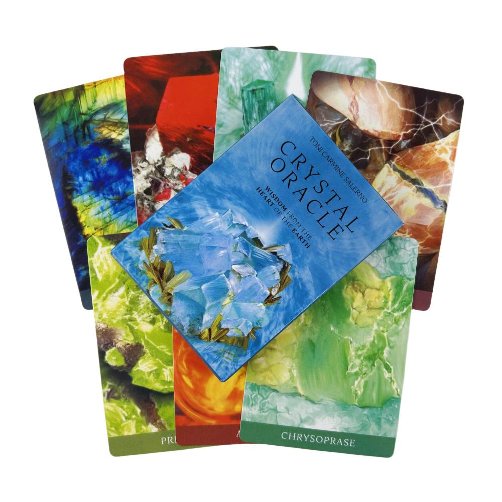 The Love Angels Oracle Cards Stone Divination Deck English Vision Edition Tarot Board Playing Game For Party