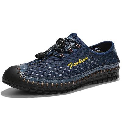 Summer Mesh Shoes For Men Sneakers Lightweight Breathable Walking Footwear Slip-On Comfortable Casual Men's Shoes