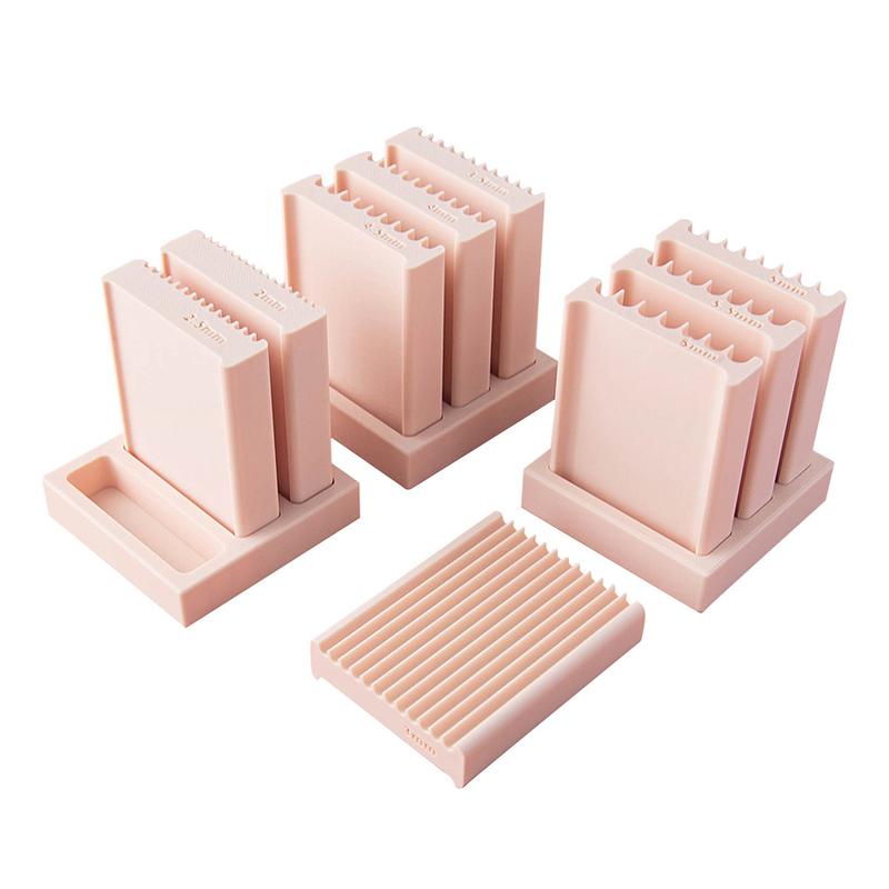 1/4Pcs Pottery Hand Rolling Shaping Maker 2-In-1 Rubbing Strip Soft Ball Mold For Clay Bead Diy Jewelry Earring Handmade Craft