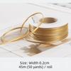 New 2mm Satin Ribbon DIY Double Sided Bow Making Ribbon Glossy Finish Solid Color Gift Packaging Ribbon Gift Box Decoration