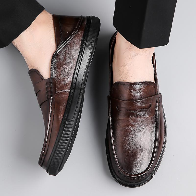 FashionBrand Wedding Leather Business Shoes For Men Mens Formal Shoes Black Leather Oxford Shoe For Men Dress Shoe 38-44