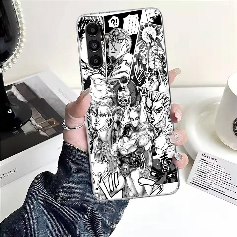 JoJo Kira Yoshikage Killer Queen Phone Case For Samsung Galaxy A13 A14 A15 A16 A17 A53 A54 A55 A56 A57 A33 A34 A35 A36 A37 A23 A