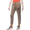 Jordan Paris Saint-Germain Solid Color Drawstring Fleece-Lined Knit Joggers Women Bottoms Light-Brown FD6998-274