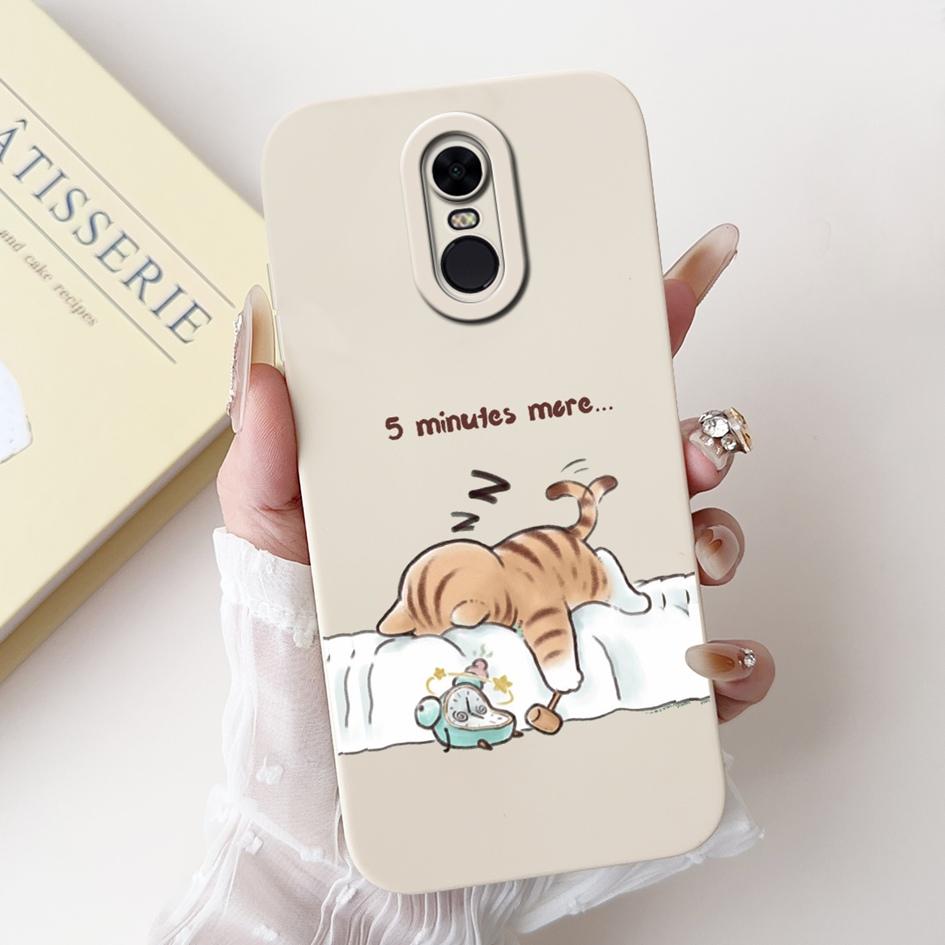For Xiaomi Redmi 5 Case MEG7 MEI7 Capa Cute Rabbit Astronaut Soft Silicone Matte Phone Cover For Xiaomi Redmi 5 MDG1 MDI1 Fundas