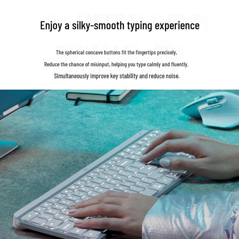 Logitech MX Keys S Keyboard & Anywhere 3S Mouse Combo