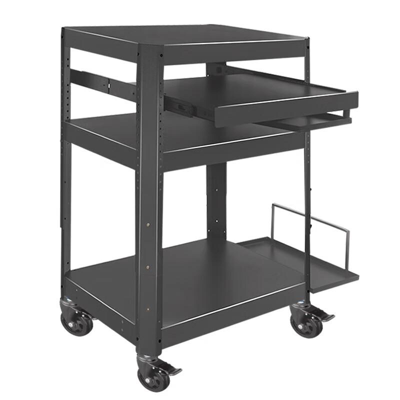 Mobile IT Equipment Workstation Cart