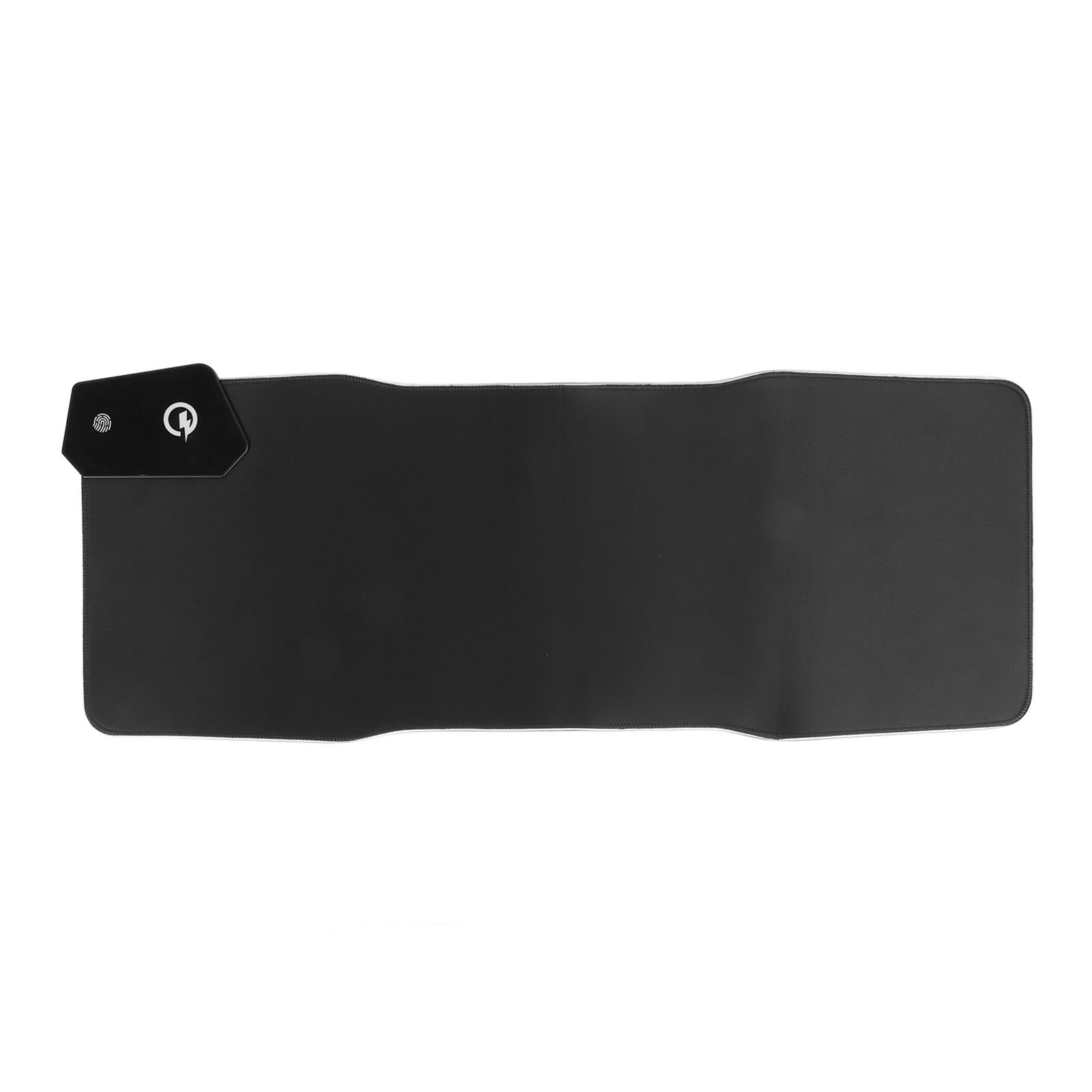 

Коврик для мыши RGB, приблизительно 31,5x11,8 дюймов, режимы RGB, PD, быстрая зарядка, беспроводная зарядка QC3.0, беспроводная зарядка