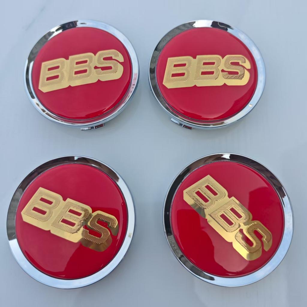 4Pcs Black Chrome 75mm BBS Emblem Car Wheel Center Hub Caps Compatible with Mercedes Benz W202 W210 W204 W205 CLA CLK ML GLK GLA