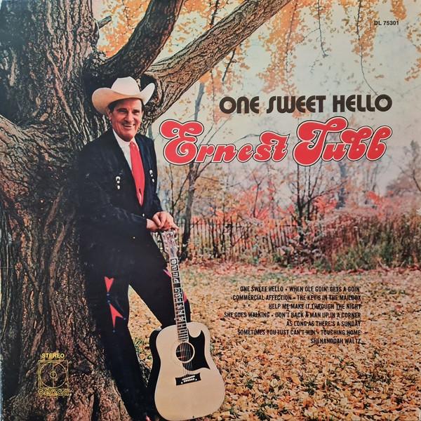 

LP Record ERNEST TUBB - One Sweet Hello DL75301 Decca 1971 US Folk Used