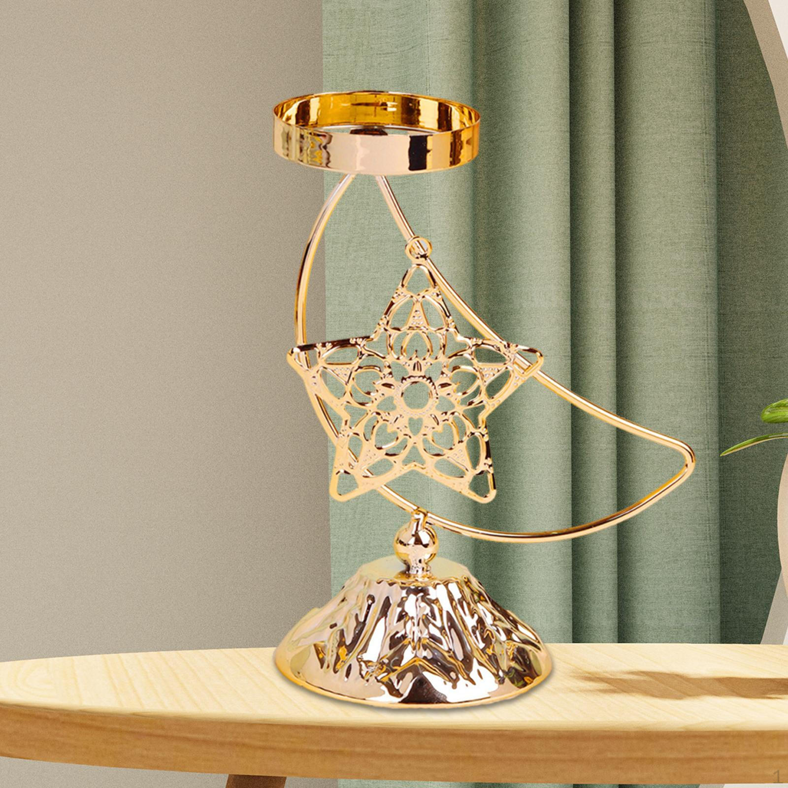 

Ид Мубарак Подсвечник для чайной свечи Рамадан Украшение Настольное украшение Домашний подсвечник для