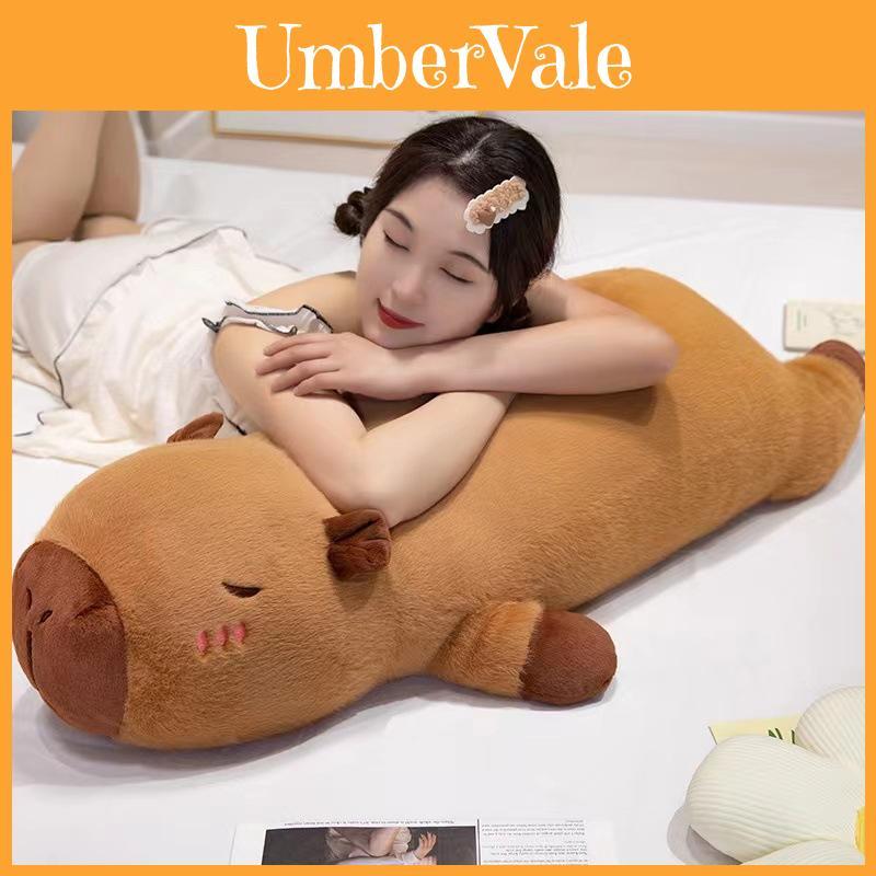 Cute Capybara Stuffed Animal Plush Cushion Decorative Pillow For Bed Or Sofa