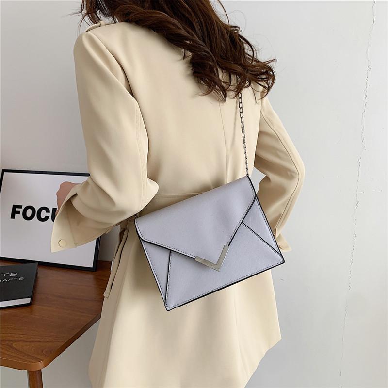 Stylish Urban Minimalist Women's Shoulder Bag Small Square Vintage Design