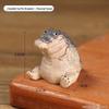 Cute Mini Resin Crocodile Tea Pet Figurine