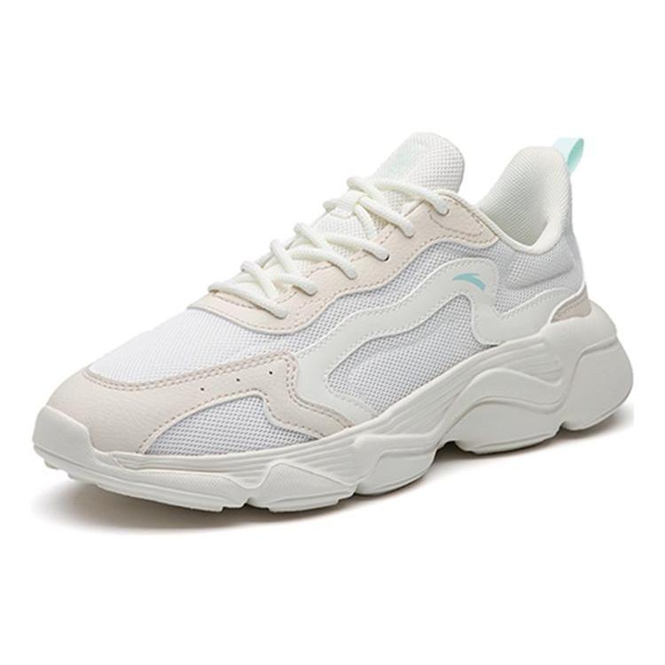 Anta Dance Battle 2.0 Textile, Synthetic Leather Cushioning Slip Resistant Abrasion Resistant Low Top Casual Shoes 122238860-1