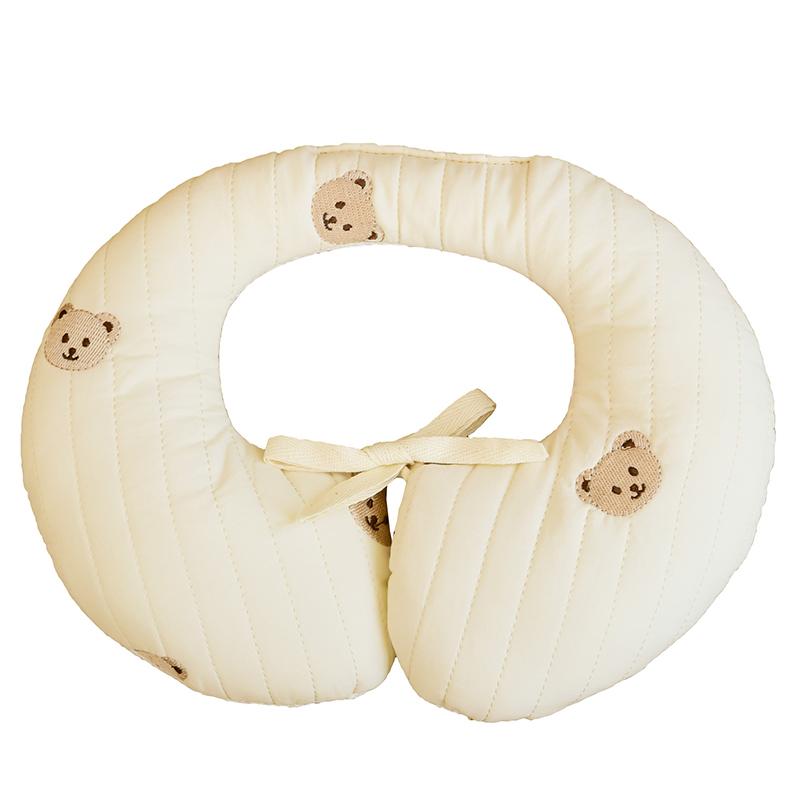 

Аксессуары для детской коляски, подушка для автокресла, защитная подушка для головы новорожденного, поддержка шеи, тележка для младенцев, матрас, подкладка для коляски bear neck pillow