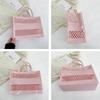 Hollow Beach Tote Bag PVC Portable Sandproof Waterproof Toiletries Grocery Vacation Swimming Tote Handbag Portable Travel bag