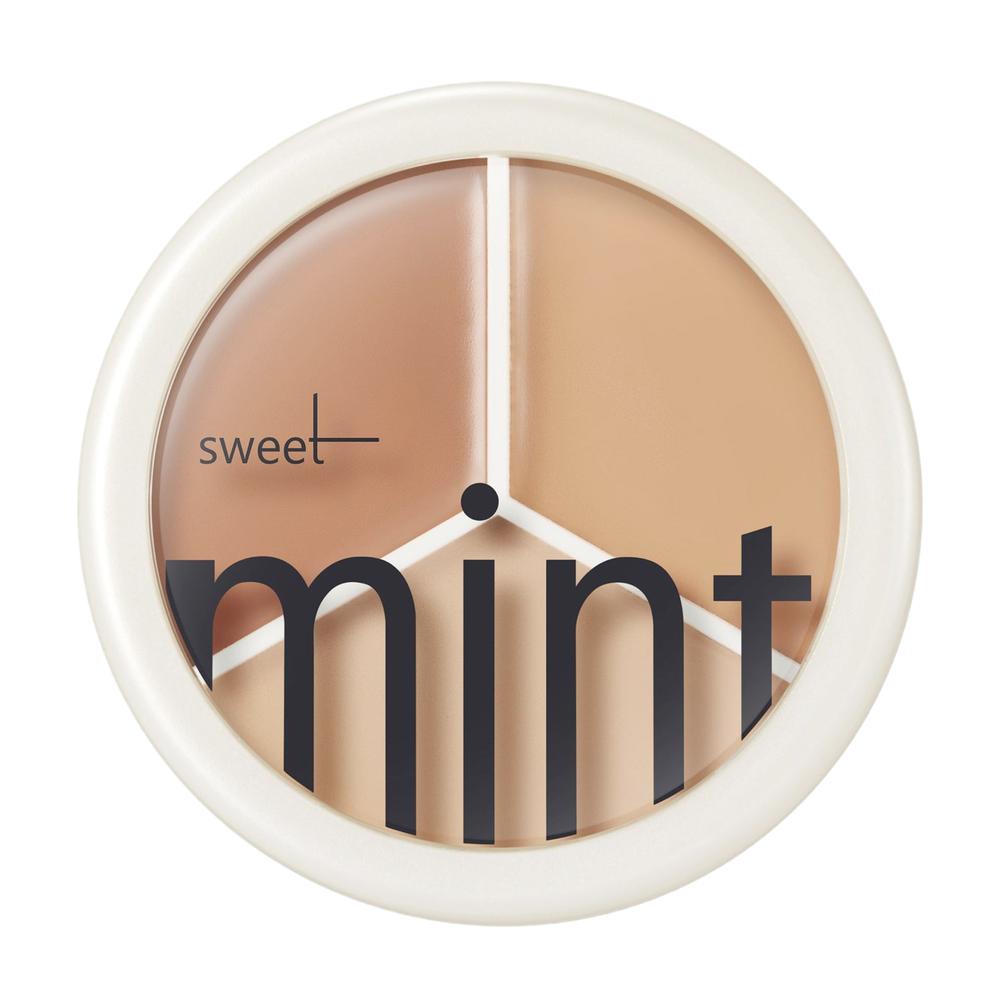 Tri-Color Concealer Palette Of Covers Dark Circles Lasting Makeup Cosmetics Face Face B9E6