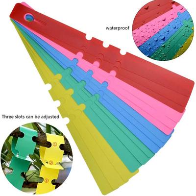 Pflanzenmarker PVC-Material Set mit 100 Stück für Orchideen und Rosen